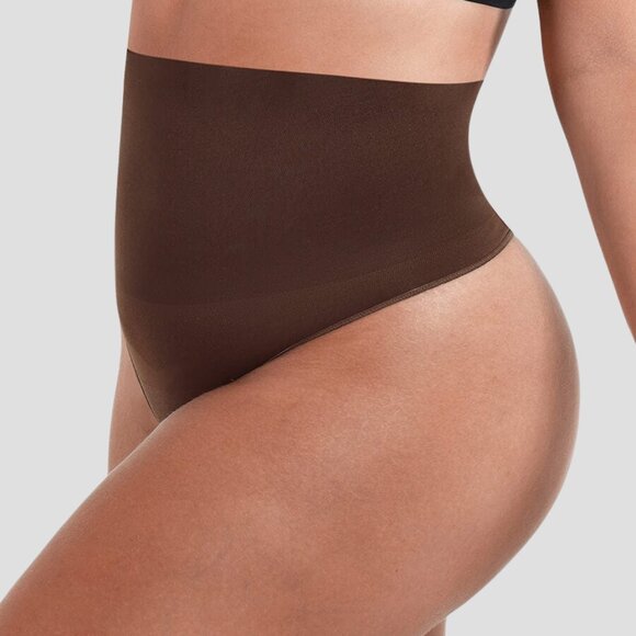 Instant Smooth Tummy-Control Seamless Thong Panty Shaper - Picture 2 of 4